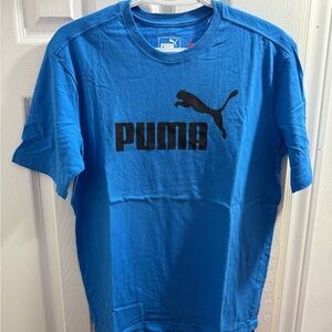 PUMA Men's Vibrant Blue Tee